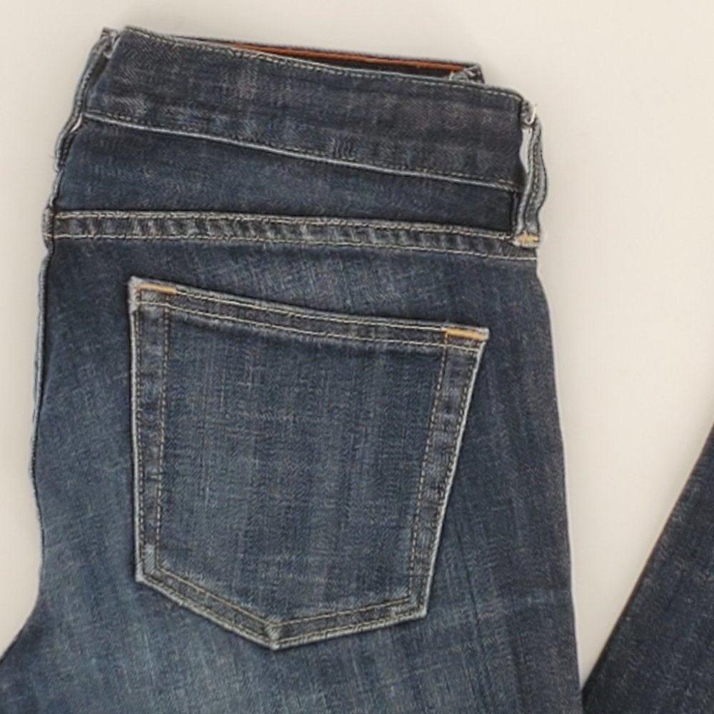 J. Crew Matchstick Dark Wash Jeans Size 26 - Picture 3 of 12